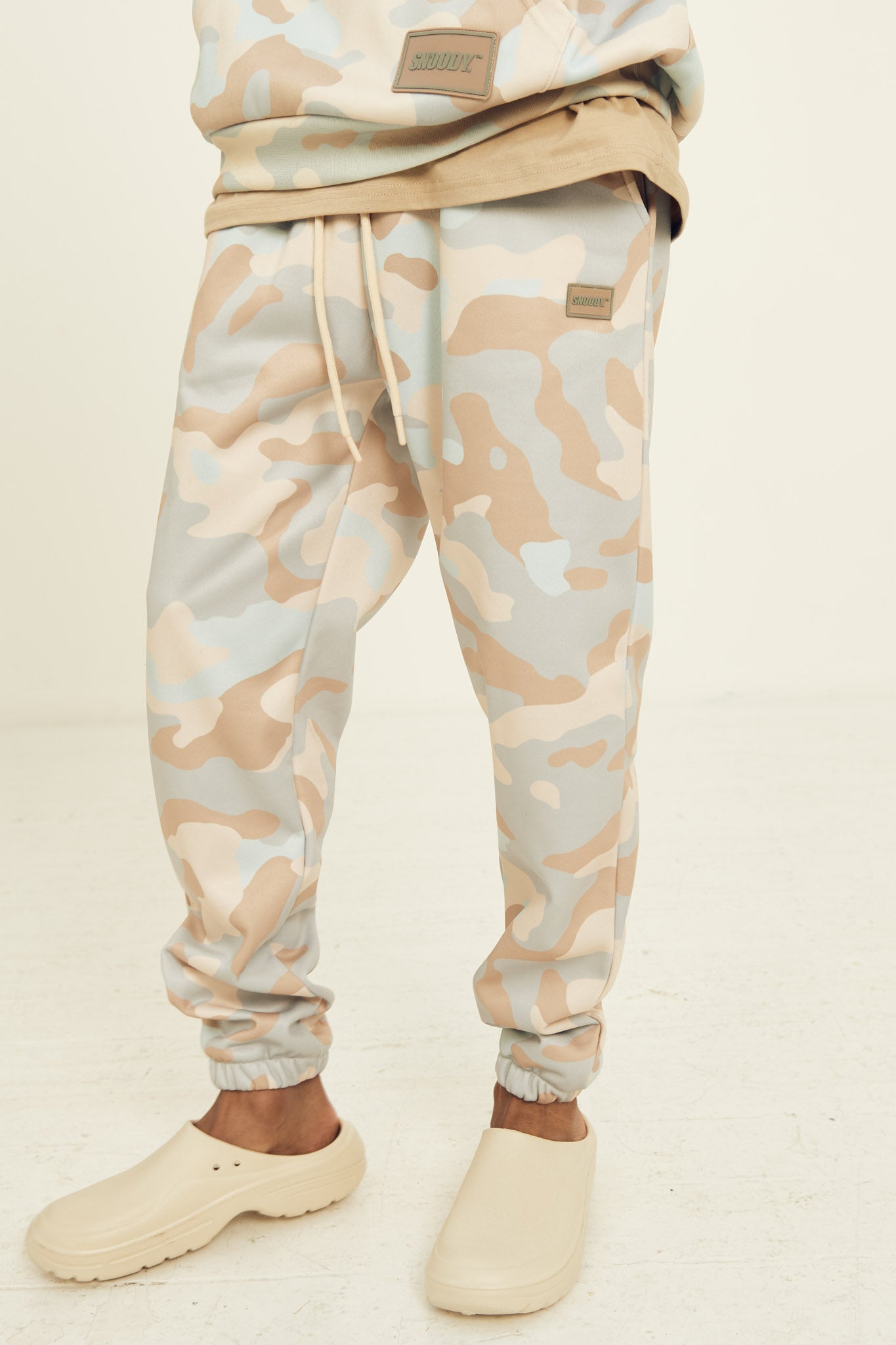 CAMO JOGGERS - CAMEL COMING SOON