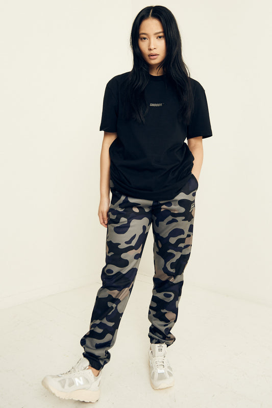 CAMO JOGGERS - BLACK COMING SOON
