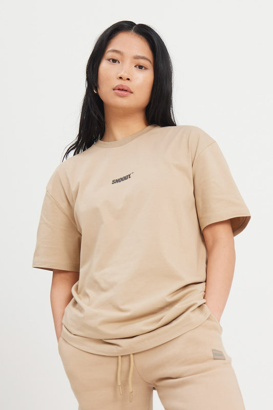 CORE T-SHIRT - CAMEL